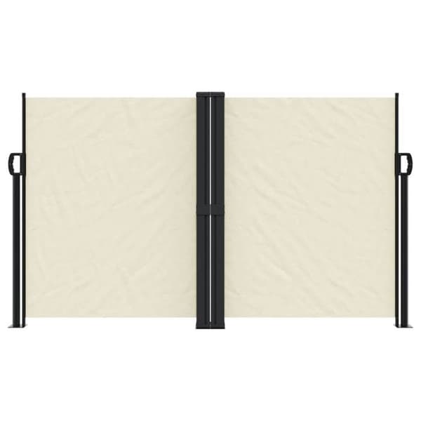 Maison Exclusive - Cremefarvet sidemarkise 140x1000 cm