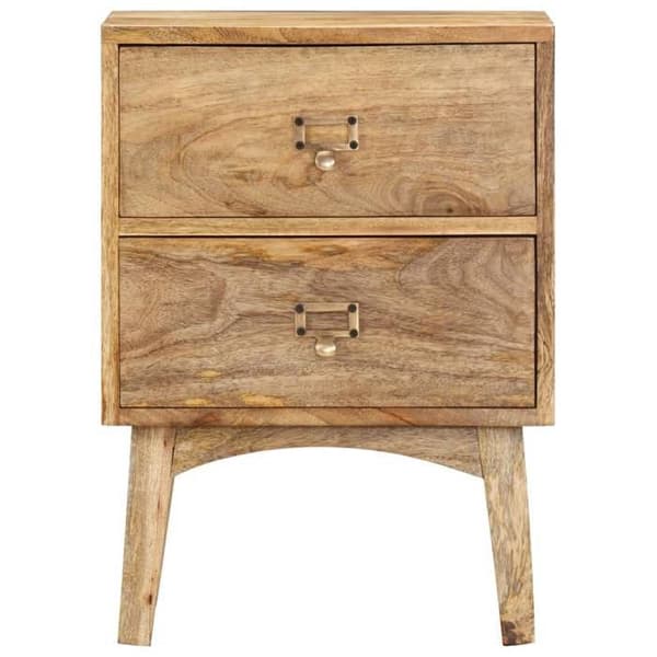 Maison Exclusive - Natbord 40x35x55 cm Solid mango træ kastanj