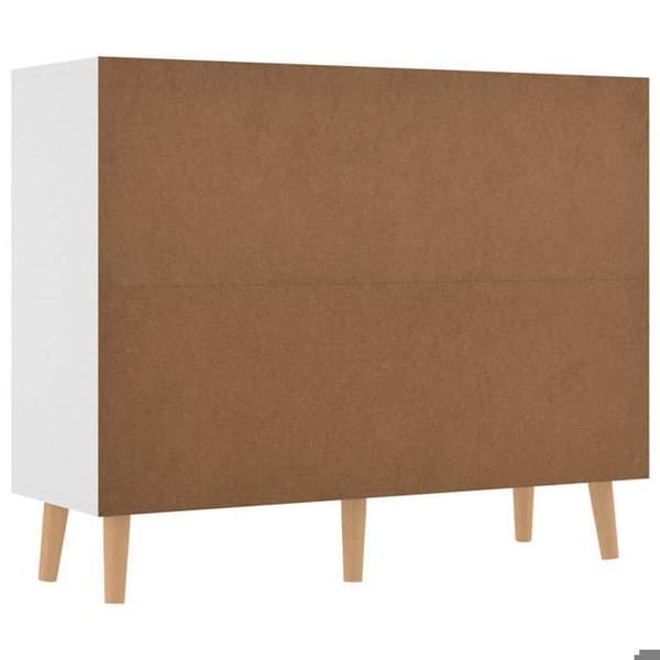 Maison Exclusive - Buffé Vit 90x30x72 cm Ingenjörsträ Vit