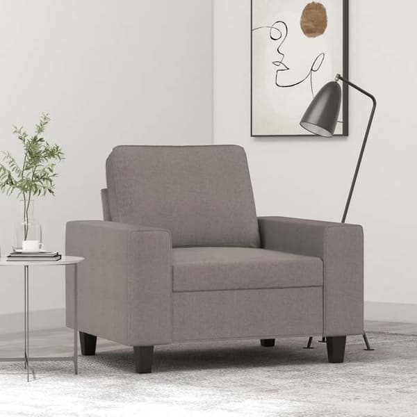 Maison Exclusive - Taupe-tuoli 60 cm Kangas