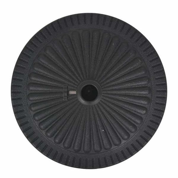 Maison Exclusive - Rund parasolfod i sort resin 29 kg