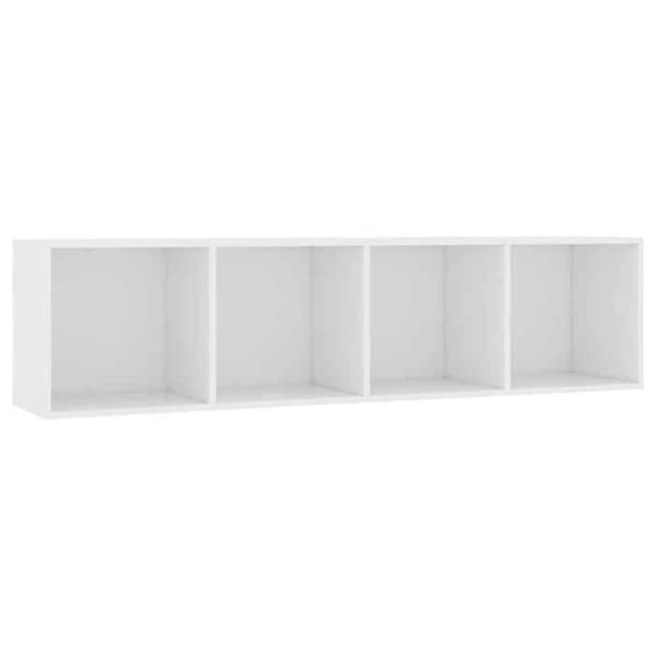 Maison Exclusive - Bibliotek/TV-möbel Vit 143x30x36 cm