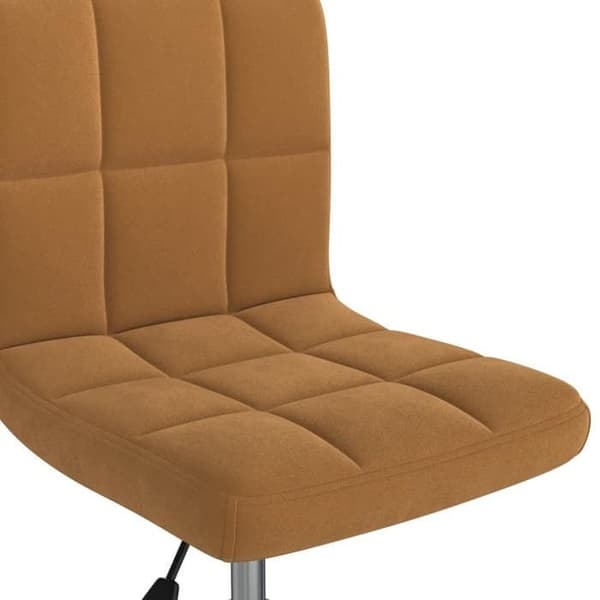 Maison Exclusive - Drejestol til spisestue Brun Velour