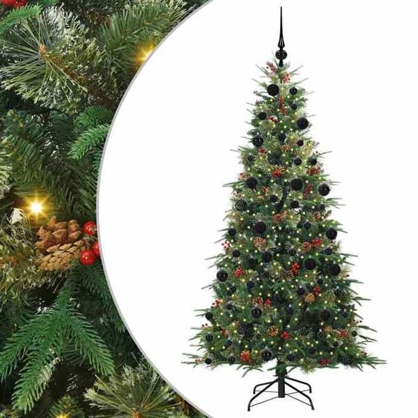 Maison Exclusive - Keinopuu, jossa on liikkuvat oksat, vihreä 210 cm Grön
