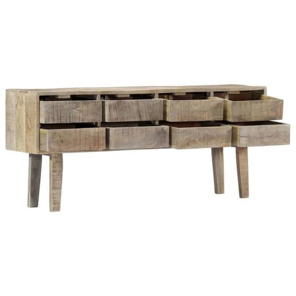 Maison Exclusive - Buffet 140x30x60 cm Massiv mangotræ
