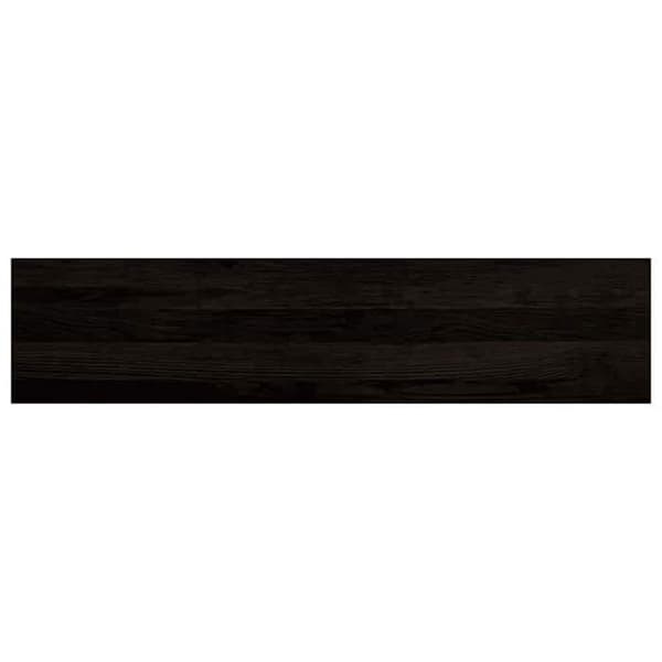 Maison Exclusive - Trappe trin 12 stk brun-sort 110x30x2 cm massiv eg
