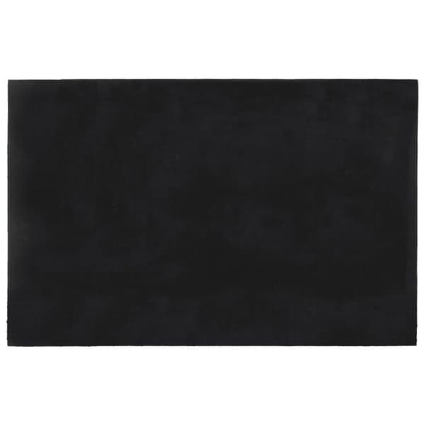 Dørmåtte - Eksklusivt Hus - 65x100 cm - Kokosfiber - Mørkegrå Mörkgrå