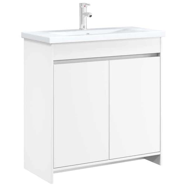 Maison Exclusive - Badrumsmöbel under handfat Vit 78,5 x 37,5 x 81 cm Vit
