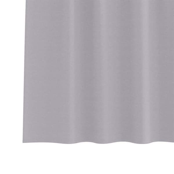 Mørklægningsgardiner - EKSKLUSIV HUS - 2 stk (260 x 140 cm) - Metalgrå - Polyester - Blokerer 80–90% lys Metallisk grå