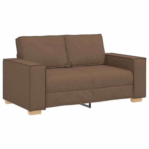 Maison Exclusive - Sofa 2 pladser Brun 160x78x84 cm Stof