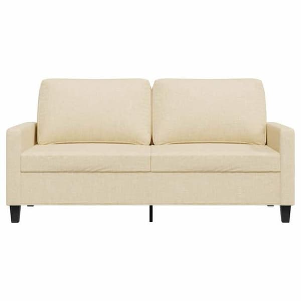 Maison Exclusive - 2-personers sofa Creme 140 cm Stof