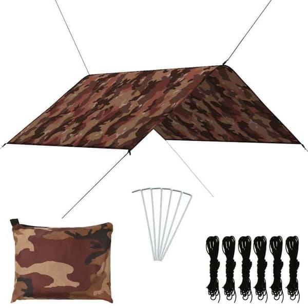 Maison Exclusive - Utomhusduk 3x2,85 m Kamouflage