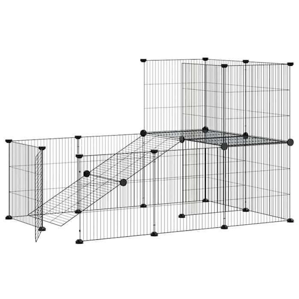Burar & hönshus - Maison Exclusive - 20 paneler - 35x35 cm per panel - Pulverlackerad stål