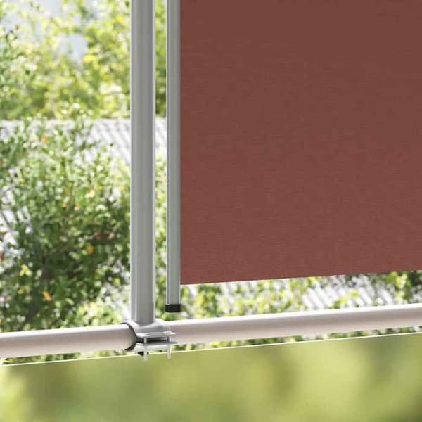 Maison Exclusive - Retractable sidotak för patio 160x300 cm Brun
