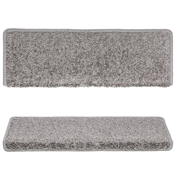 Trappe tæppe - Eksklusivt hjem - 15 stykker - 65 x 21 x 4 cm - Grå grå