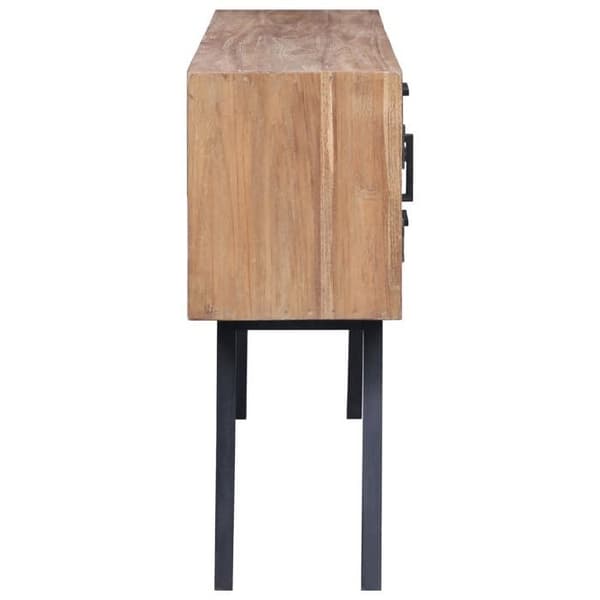 Maison Exclusive - Sidearmatur 110x30x75 cm Solid Teak