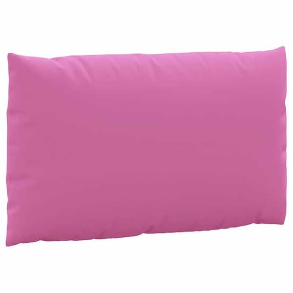 Maison Exclusive - Palettkuddar set om 2 rosa Oxford tyg