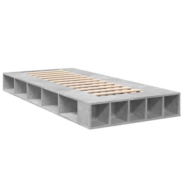 Maison Exclusive - Sengebund uden madras grå beton 90x200 cm