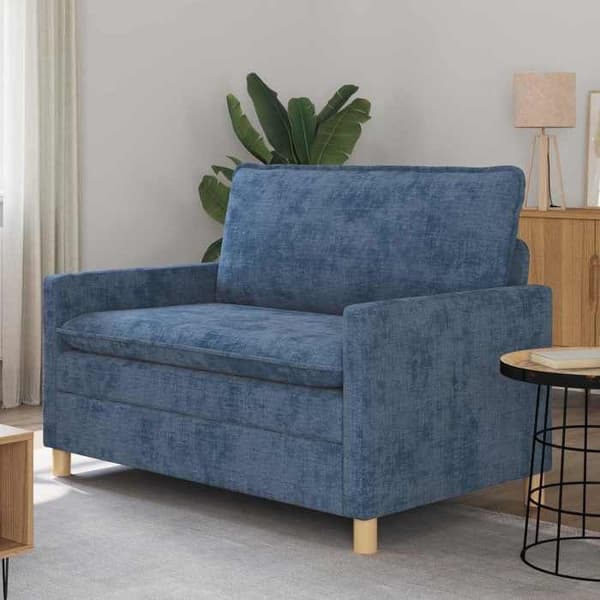Maison Exclusive - Sofa Blå 126 x 81 x 87,5 cm Polyester