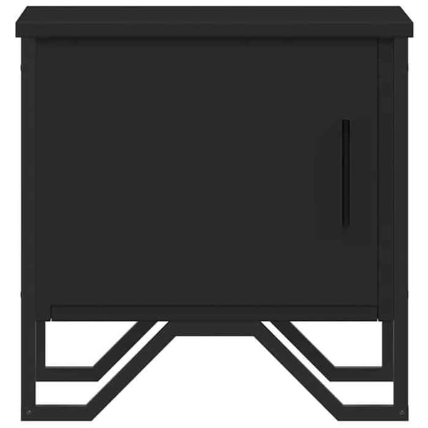 Maison Exclusive - Sängbord 2 st Svart 40 x 30 x 40 cm Agglomerat