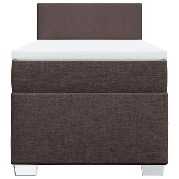Maison Exclusive - Lakanatukipeite tummanruskea 90x200 cm matolla