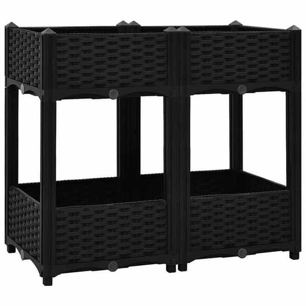 Maison Exclusive - Hög säng 80x40x71 cm Polypropylen