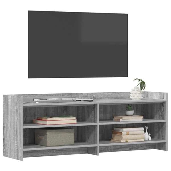 Maison Exclusive - TV-möbel 130 x 33 x 47 cm Sonoma grå Sonoma grå