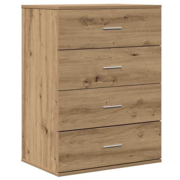 Buffé - EXKLUSIVT HEM - 60 x 39 x 80 cm - Ingenjörsträ - Brun - Nutida brun