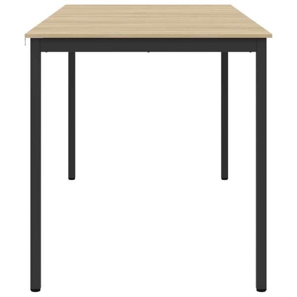 Maison Exclusive - Stående barbord i ingeniørtræ, rektangulær