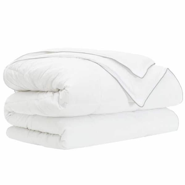 Couette - EXKLUSIVT HUS - Hela året - 200 x 240 cm - 20% bambu/80% polyester - 4 säsonger Vit
