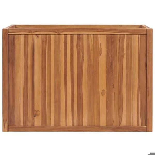 Maison Exclusive - Hævet seng 100x50x70 cm Solid teaktræ