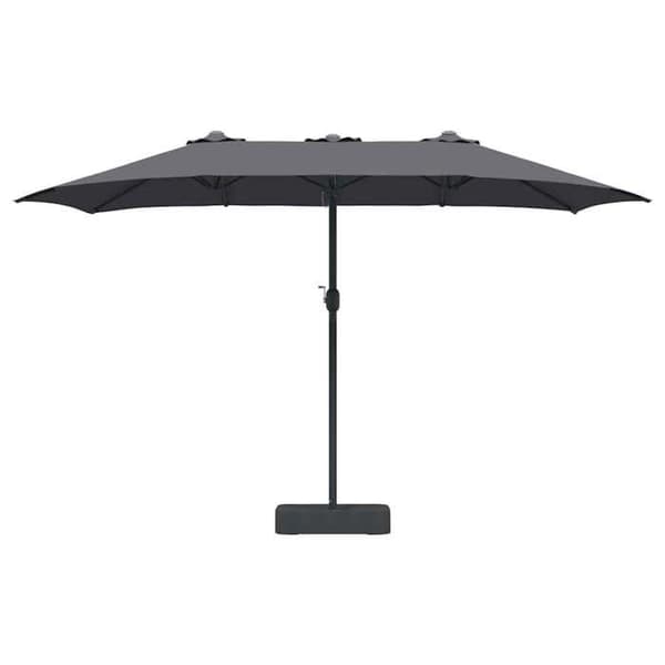 Maison Exclusive - Anthracite-puutarhavarjo 385 x 209 x 244 cm
