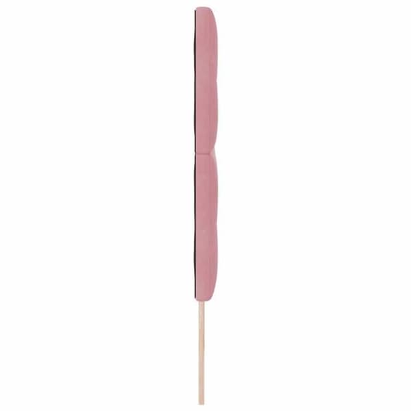 Maison Exclusive - Ruusupäällysteinen pääty 200 cm Sametti Ros