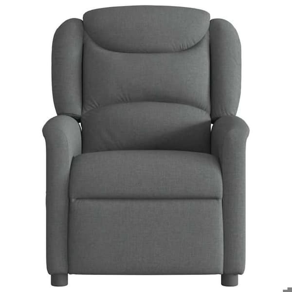Maison Exclusive - Grått tyg reclinerfåtölj