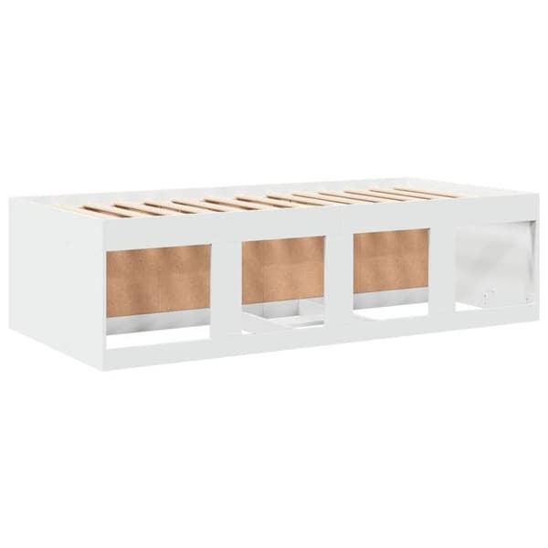 Senge & senge rammer - MAISON EXCLUSIVE - Dag seng - Hvid - 90 x 200 cm - Med skuffer Vit