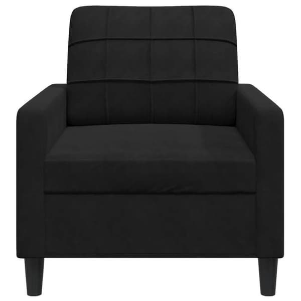 Maison Exclusive - Sort Stol 60 cm Velour