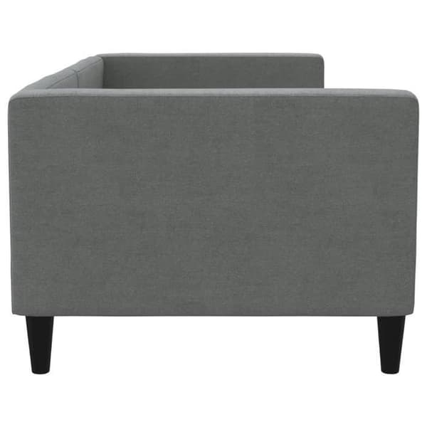 Maison Exclusive - Sengebund uden madras grå 80x200 cm stof