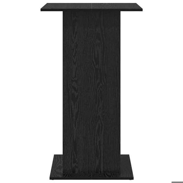Maison Exclusive - Barbord 60 x 60 x 100 cm Ingeniørtræ Sort eg