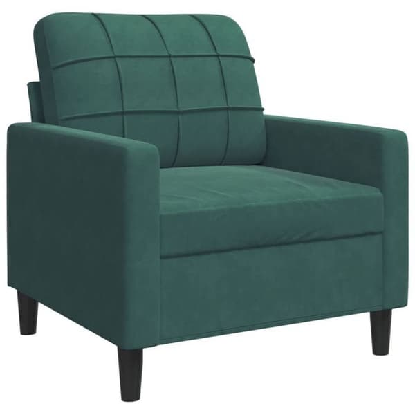 Maison Exclusive - Sæt af 4 sofaer med puder og velourpuder