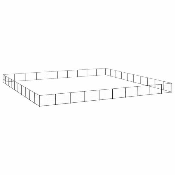 Hundehus - Eksklusivt Hus - 100 m² - Stål - Sort Svart