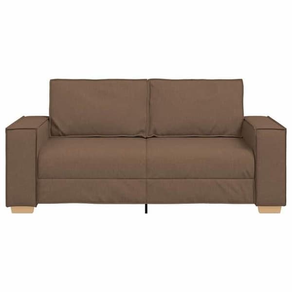 Maison Exclusive - Sofa 2 pladser Brun 180x78x84 cm Stof