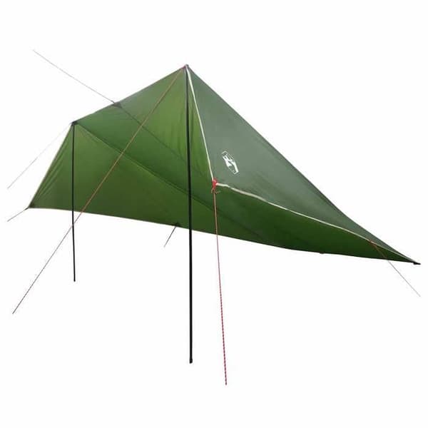Maison Exclusive - Grøn biloverdækning 500 x 515 x 215 cm Polyester og Stål