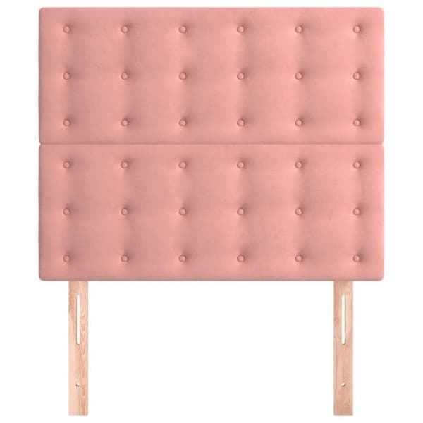 Maison Exclusive - Hovedgærde Rose 100x5x118/128 cm Velour Ros