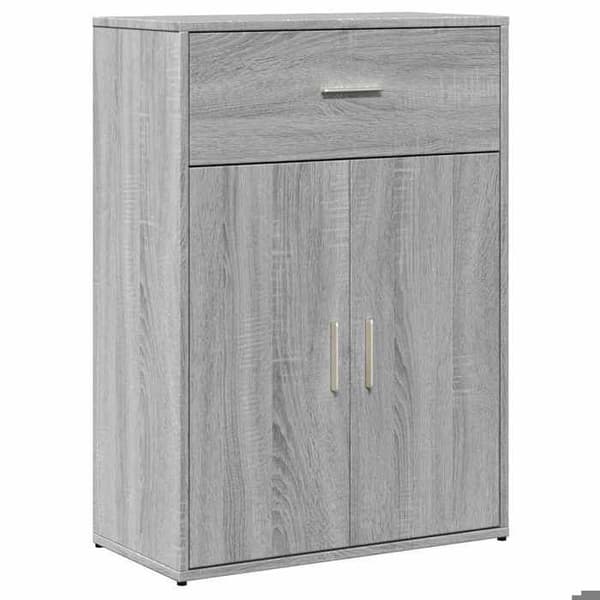 Maison Exclusive - Buffé Sonoma Grå 60x30x84 cm Ingenjörsträ