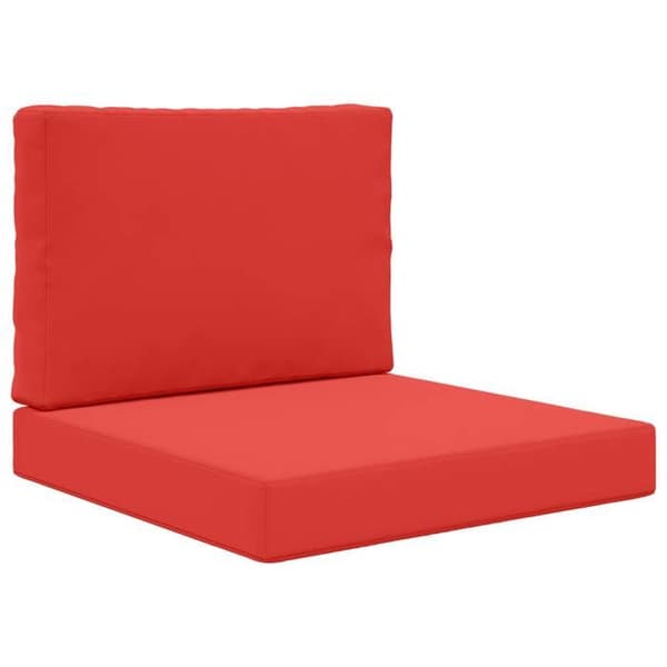 Maison Exclusive - Udendørs sofa pude Polyester Rød 60 x 60 cm Röd