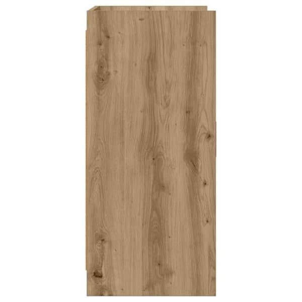 Maison Exclusive - Buffet i håndlavet egetræ 72 x 36 x 80 cm Ingeniørtræ