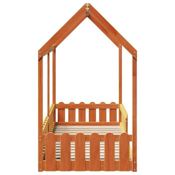 Maison Exclusive - Børneseng i husform uden madras 80x200 cm