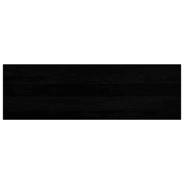Trappe - EKSKLUSIV HUS - 4 dele - Massiv eg - 80x25x2 cm - Brun-sort brun-svart