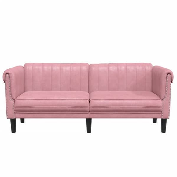 Maison Exclusive - Soffa för 2 personer i rosa sammet Ros