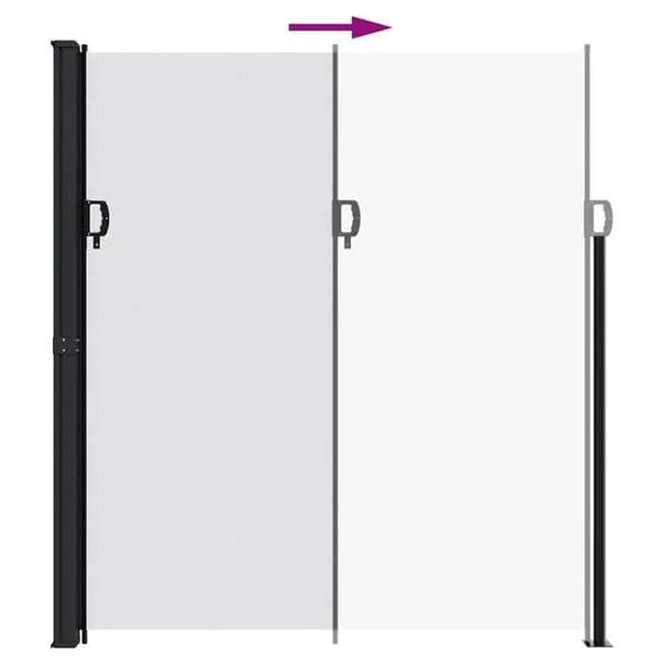 Maison Exclusive - Hvidt sideudtræk 220x500 cm